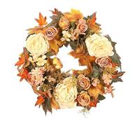 Agwuoetr de Hojas de Arce OtoñAl de AccióN de Gracias, Colgante para el Hogar, de Pared de Flores Artificiales de OtoñO