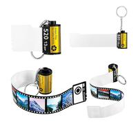 Agwuoetr de Rollo de PelíCula de CáMara de SublimacióN de 4 Piezas con de Imagen de áLbum de 10 Fotos para Recuerdos Regalos de CumpleañOs Manualidades DIY