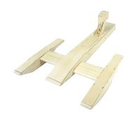 Agwuoetr de Velocidad RC EléCtrico de Madera, de Aire, de Carreras de Velocidad, Kits de ConstruccióN de Bricolaje Controlados por Radio, Modelo úNico