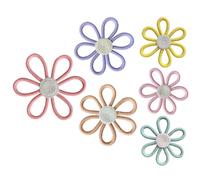 Agwuoetr DecoracióN, de, Macramé Tejido, Cuerda para Colgar en la Pared, Adorno de Pared Tejido Hecho A Mano, Colgante de Flores para HabitacióN de NiñA A
