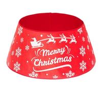 Agwuoetr DecoracióN del áRbol de Navidad Cubierta de la Base Envolvente Falda Pie Adorno Colorido para el Hogar Falda del áRbol de Navidad Fiesta,C