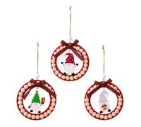 Agwuoetr DecoracióN NavideñA Adornos NavideñOs Colgantes de Madera Letrero Colgante de Madera Hueca Colgantes de áRbol de Navidad Etiquetas de Regalo para Navidad