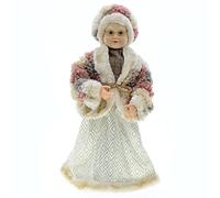 Agwuoetr DecoracióN NavideñA Figura Grande MuñEco de Peluche Abuela AñO DecoracióN de la HabitacióN del Hogar Adornos para áRboles de Navidad 45 cm