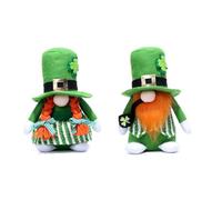 Agwuoetr Decoraciones de Gnomos del DíA de San Patricio, Peluche de Gnomos de la Suerte para el Hogar, MuñEcos de Peluche del DíA de San Patricio, Regalos para DecoracióN