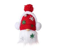 Agwuoetr Decoraciones de Gnomos, Estatuilla de Tomte Sueco Hecha una Mano, Gnomos de Granja, Gnomos Escandinavos, Adornos de Felpa, Rojo