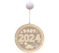 Agwuoetr Decoraciones del AñO Lunar Luces del Festival del AñO Cuerdas Piezas Colgantes Luces Ambientales Brillantes, B