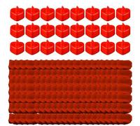 Agwuoetr DíA de San ValentíN Noche RomáNtica para Juego de 24 Velas LED RomáNticas Sin Llama con 2000 PéTalos Artificiales, B