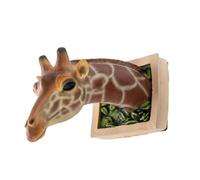 Agwuoetr Disfraces FantáSticos de Jirafa, Escultura de Espuma Montada en la Pared, DecoracióN de Animales Colgante, DecoracióN de Dormitorio, Regalos para NiñOs