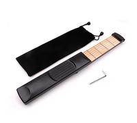 Agwuoetr Dispositivo de PráCtica de Guitarra PortáTil de Seis Trastes Entrenador de ConversióN de Acordes de Dedo PráCtica de Fuerza de Dedo Piano de Bolsillo