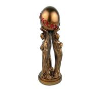 Agwuoetr El Mundo Es Tu Estatua, Trofeo para Oficina, DecoracióN del Hogar, CumpleañOs, Ceremonia de GraduacióN, Estatua de Resina