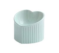 Agwuoetr Elevados de CeráMica para Gatos, Elevados Inclinados para Comida o Agua,Sin EstréS,PrevencióN de Reflujo,Apto para Lavavajillas y Microondas A