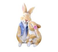 Agwuoetr Encantadores Adornos de Conejo para JardíN, Estatuas Decorativas de Conejo para Sala de Estar, ArtesaníAs de Resina Al por, Figuras de DecoracióN de JardíN