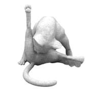 Agwuoetr Escultura de Gatos Figura de Gatos Divertida, Figuras de Gatos para Amantes de los Gatos, Estatuas de Gatos DecoracióN del Hogar, Regalos de Gatos para Amantes de los Gatos