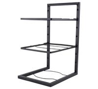 Agwuoetr Estante para, Estante para Ollas, Organizador de Almacenamiento Debajo del Gabinete, SartéN de 3, Soporte para Olla Arrocera, Suministros de Cocina para el Hogar