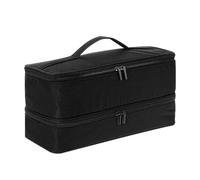 Agwuoetr Estuche de Transporte Universal de Doble Capa, Estuche de Viaje, Estuche de Almacenamiento PortáTil Negro