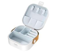 Agwuoetr Estuche para JoyeríA y Aretes con Asa, Mini Estuche de Viaje para JoyeríA, Organizador para JoyeríA, Joyeros de Viaje PequeñOs,