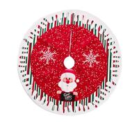 Agwuoetr Falda de áRbol de Navidad Papá Envoltura de Base de áRbol de Navidad Adornos de áRbol NavideñO Alfombra de Piso Fiesta para Fiesta Interior Al Aire Libre C