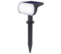 Agwuoetr Focos Solares para Exteriores, 2 en 1, Luces de Paisaje, 7 Luces LED de Pared con EnergíA Solar IP65 para JardíN, Porche de Entrada