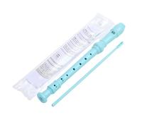 Agwuoetr Grabadora Soprano Azul de 8 Agujeros con Varilla de Limpieza, Grabadora de Llave C Estilo AlemáN para NiñOs Estudiantes Principiantes
