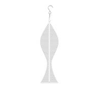 Agwuoetr HéLice de SublimacióN Viento Spinner Espacios en Doble Cara 3D de Aluminio Metal Viento Escultura Adornos de JardíN A