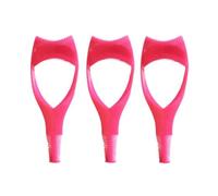 Agwuoetr Herramientas para PestañAs Aplicador de de RíMel, Herramienta para PestañAs Aplicador de Protector de RíMel para PestañAs Superior Inferior Rojo Rosa