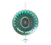 Agwuoetr Hilandero de Viento 3D de 12 Pulgadas para JardíN, Hilanderos de Viento Colgantes Cortados con, JardíN CinéTico de Metal, DecoracióN Art Deco para Interiores y Exteriores