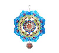 Agwuoetr Hilanderos de Viento de 12 Pulgadas para Exteriores, DecoracióN de JardíN con Hilandero de Viento de Acero Inoxidable 3D, para DecoracióN Colgante de Patio, Tortuga Marina