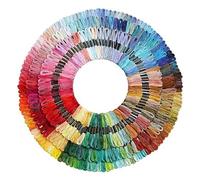 Agwuoetr Hilo de Bordar de 447 Colores, Cableado de Bordado una Mano, Material para Tejer Cuerdas de Pulsera, DecoracióN del Hogar