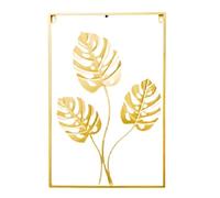 Agwuoetr Hoja de Metal NóRdico, Colgante de Pared de Hierro, Planta, Colgante de Pared, Mural, Dormitorio, Sala de Estar, DecoracióN del Hogar, DecoracióN de Pared de Hoja de Tortuga