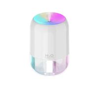 Agwuoetr Humidificador de Aire USB, AtmóSfera, Fragancia Ligera, Pulverizador Inteligente, Humidificador Difusor de Aromaterapia Colorido para el Hogar del Coche-B