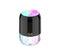 Agwuoetr Humidificador de Aire USB, AtmóSfera, Fragancia Ligera, Pulverizador Inteligente, Humidificador Difusor de Aromaterapia Colorido para el Hogar del Coche-A