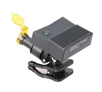 Agwuoetr InaláMbrico PortáTil 5W LED Delantero LáMpara Tipo Clip LáMpara de Cavidad Bucal Dental para Lupa Dental Enchufe de la UE
