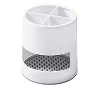 Agwuoetr Jaulas de Almacenamiento de Drenaje, Estantes Separados, Cajas de Almacenamiento de Pasta Cepillo Dientes para BañO, Cajas de Almacenamiento para el Hogar de Cocina, Color