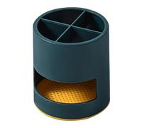 Agwuoetr Jaulas de Almacenamiento de Drenaje, Estantes Separados, Cajas de Almacenamiento de Pasta de Cepillo de Dientes para BañO, Cajas de Almacenamiento para el Hogar de Cocina Verde