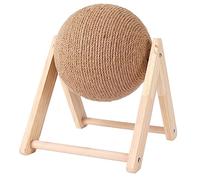 Agwuoetr Juguete de Pelota para Rascar Mascotas Gatito Cuerda de Sisal Tablero de Pelota Patas de Molienda Juguetes Rascador Resistente Al Desgaste Suministros de Muebles para Mascotas