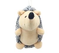 Agwuoetr Juguetes Chirriantes para Perros, Juguetes para Masticar para Perros de Peluche de Erizo, Juguetes Interactivos Duraderos para Perros PequeñOs, Medianos y Grandes,A
