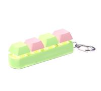 Agwuoetr Juguetes de DescompresióN Teclado Clicker Juguete Teclado Cubo-Juguete Llave MecáNica BotóN de Juguete Alivio del EstréS para Regalos para Adultos,D