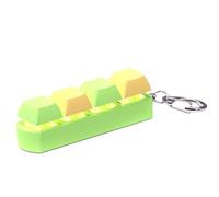 Agwuoetr Juguetes de DescompresióN Teclado Clicker Juguete Teclado Cubo-Juguete Llave MecáNica BotóN de Juguete Alivio del EstréS para Regalos para Adultos,E