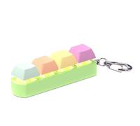 Agwuoetr Juguetes de DescompresióN Teclado Clicker Juguete Teclado Cubo-Juguete Llave MecáNica BotóN de Juguete Alivio del EstréS para Regalos para Adultos,F