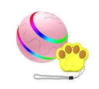 Agwuoetr Juguetes Interactivos para PerrosJuguetes EléCtricos Inteligentes para Perros y Gatos con Bola Rodante AutomáTica para Cachorros/Perros PequeñOs una Medianos con Control Remoto-B