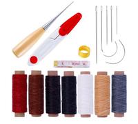 Agwuoetr Kit de Costura de para ReparacióN de DIY, Conjunto de Costura una Mano