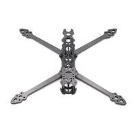 Agwuoetr Kit de Cuadro de Carreras FPV de 7 Pulgadas, Piezas de Repuesto de Bastidor de Fibra de Carbono