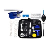 Agwuoetr Kit de Herramientas de ReparacióN de Relojes Profesionales de 40 Piezas Herramientas de Reloj Desmontaje BateríA Reemplazo Reloj Prensa Barra de Resorte
