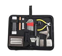 Agwuoetr Kit de ReparacióN y Mantenimiento de Guitarra de 45 Piezas para Guitarra AcúStica, Guitarra EléCtrica, Ukelele, Contrabajo, Banjo