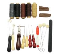 Agwuoetr Kit Herramientas para Manualidades, Juego Herramientas Costura con PunzóN, Suministros Trabajo para Sofá, Zapatos, Manualidades para TapiceríA para Principiantes