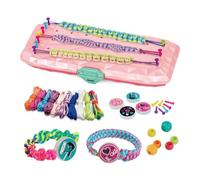 Agwuoetr Kit para Hacer Pulseras de la Amistad, Juguetes de Regalo para NiñAs, Pulseras, Manualidades, JoyeríA, Telar, Juguetes con Cuentas