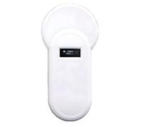 Agwuoetr Lector de Bolsillo EscáNer de Chip para Mascotas Lector de Etiquetas LCD Retroiluminado PortáTil EstáNdar EscáNer de IdentificacióN para Animales y Mascotas