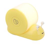 Agwuoetr Luz de Caracol, Acogedora Lámpara de Escritorio Magnética con Forma de Caracol para Dormitorio, Cocina, Decoración de Habitación, Regalos para Adolescentes-Amarillo