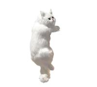 Agwuoetr Manualidades SimulacióN Mascota DecoracióN del Hogar ArtesaníAs Creativas Regalo TV Gatos Gatos Colgantes