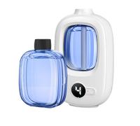 Agwuoetr MáQuina de Aromaterapia LCD Ambientador Pulverizador AutomáTico Difusor de Perfume de Aceite Dormitorio Desodorante para Dormitorio A